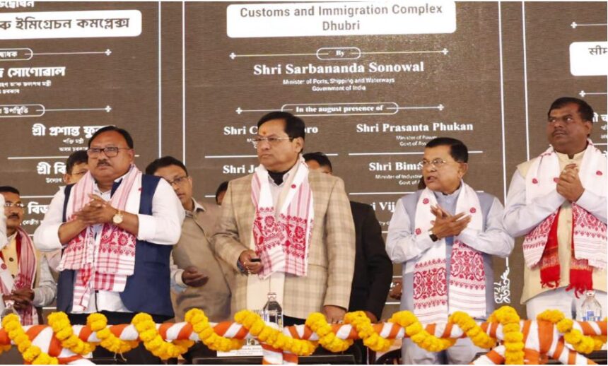 Mumbai Metro Line 9 train undergoing trial run near Dahisar station.