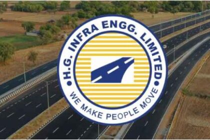 HG Infra Engineering investment announcement in battery energy storage subsidiary with financial growth and renewable energy concept visuals