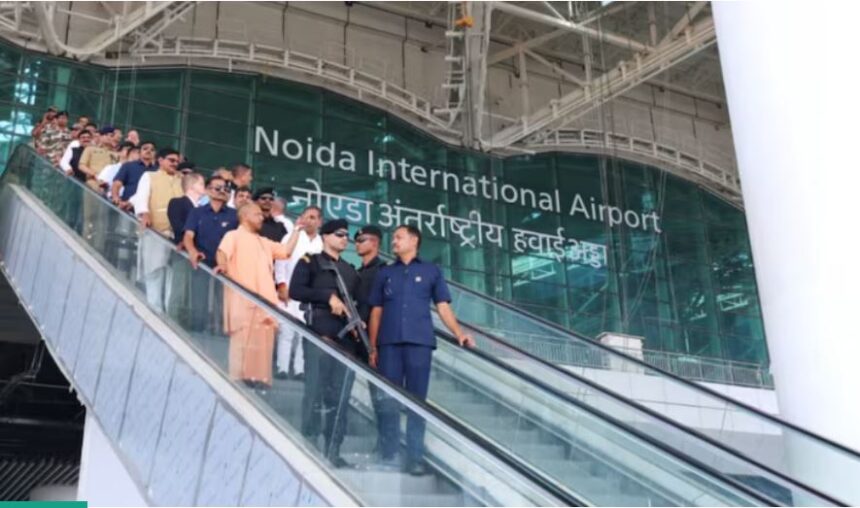 Noida International Airport Jewar runway and terminal infrastructure ahead of March 2026 launch