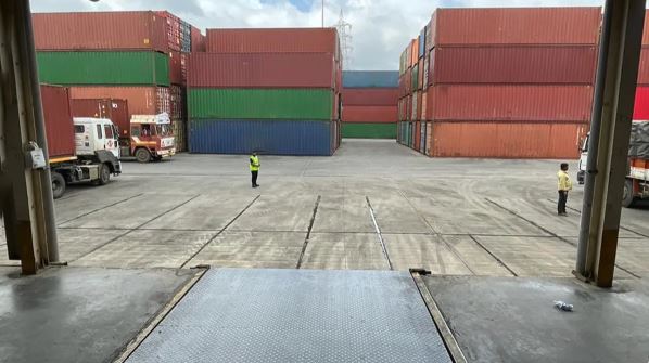 KSH Distriparks empty container yard Pune logistics hub container storage facility export infrastructure India