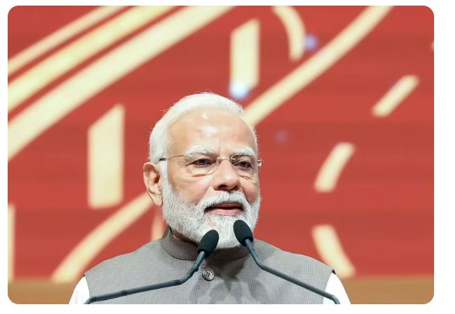 Delhi Metro train running on elevated track during expansion of the Pink and Magenta metro lines in Delhi.