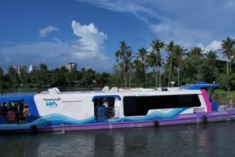 Construction work begins for Patna Water Metro charging station at Gandhi Ghat