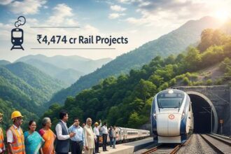 Railway multitracking project to expand rail capacity in West Bengal and Jharkhand under PM Gati Shakti