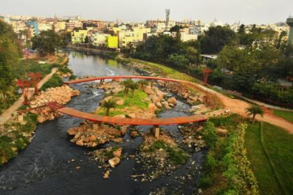 Telangana government launches Musi River rejuvenation project to restore the river ecosystem and develop a sustainable urban riverfront corridor in Hyderabad.