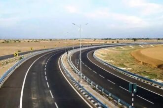 Four-lane NH-927 highway project under development connecting Barabanki and Bahraich in Uttar Pradesh