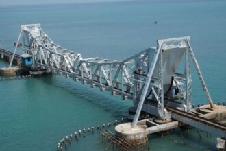 Indian Railways Conducts Critical Inspection of Ravi Bridge for Safety and Stability