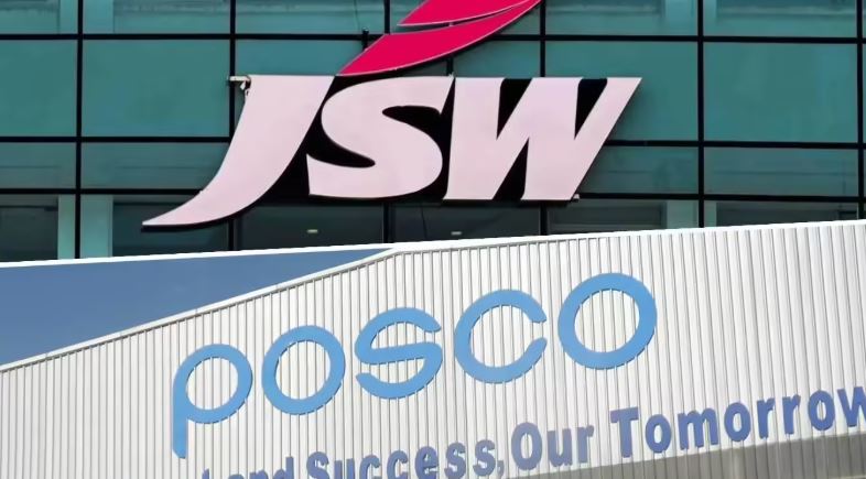 JSW Steel and POSCO integrated steel plant project in Odisha showcasing large scale steel manufacturing and industrial infrastructure