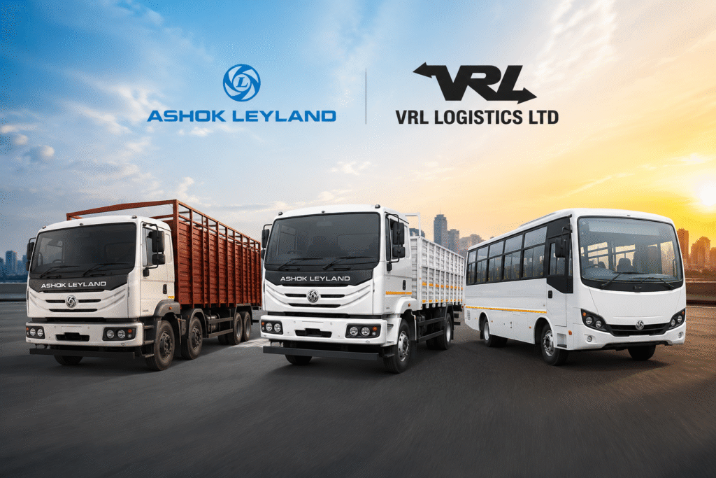 Ashok Leyland and VRL Logistics Deepen Decades-Long Partnership with an order for 715 Vehicles