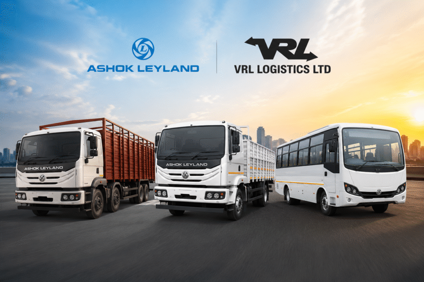 Ashok Leyland and VRL Logistics Deepen Decades-Long Partnership with an order for 715 Vehicles