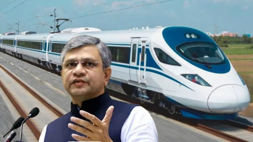 Ashwini Vaishnaw Announces Next Indigenous Bullet Train Will Run at 350 kmph