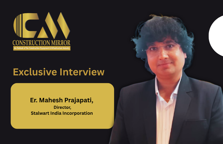 Er. Mahesh Prajapati, Director of Stalwart India Incorporation, discussing smart crane technology, lifting solutions, industrial safety, automation, and customized crane systems for modern infrastructure projects.