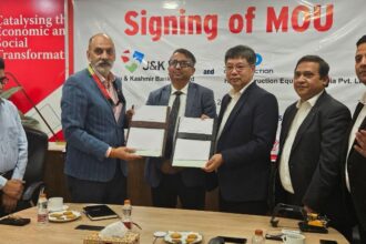 HD Construction Equipment India Signs MoU with J&K Bank to Expand Equipment Financing Across Jammu & Kashmir