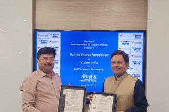 Dalmia Bharat Foundation and Vision India Collaborate to Boost Job Opportunities for DIKSHa-Trained Youth
