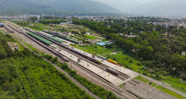 Eco-friendly railway station planned under the Rishikesh–Karnaprayag rail project in Uttarakhand