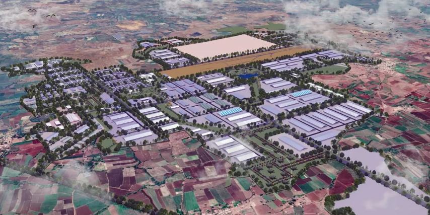 Zaheerabad Industrial Smart City project in Telangana with industrial and logistics infrastructure development