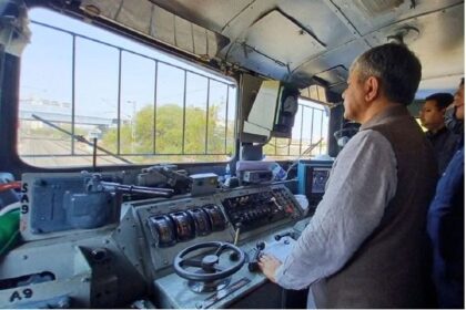 Kavach automatic train protection system installation on Indian Railways routes in Punjab and Jammu and Kashmir