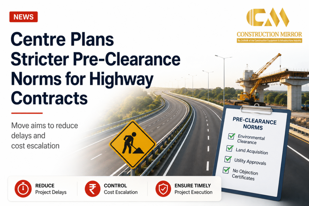 National highway construction and land acquisition activities for infrastructure development in India