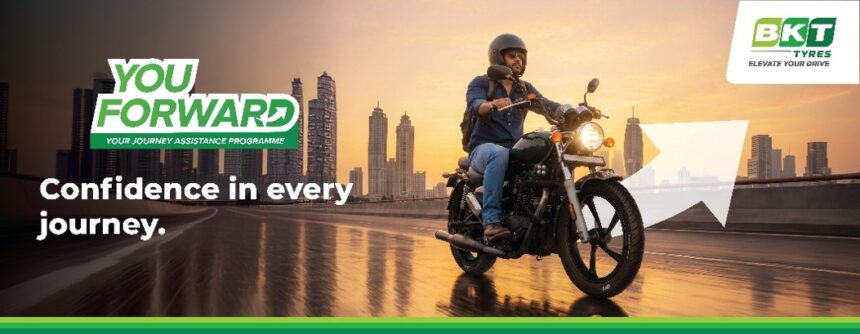 BKT Tyres Launches ‘BKT YOU FORWARD’, a 24x7 Journey Assistance Programme for Two-Wheeler Riders