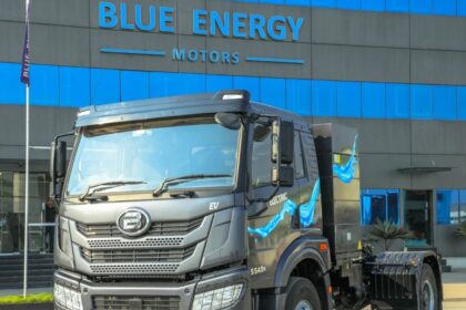 Blue Energy Motors Crosses 100 Million Kilometres of Green-Fuel Trucking Operations