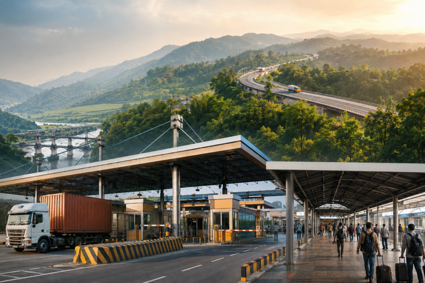 India Plans 11 New Land Ports, with West Bengal and Siliguri Corridor at the Core of Border Infrastructure Expansion