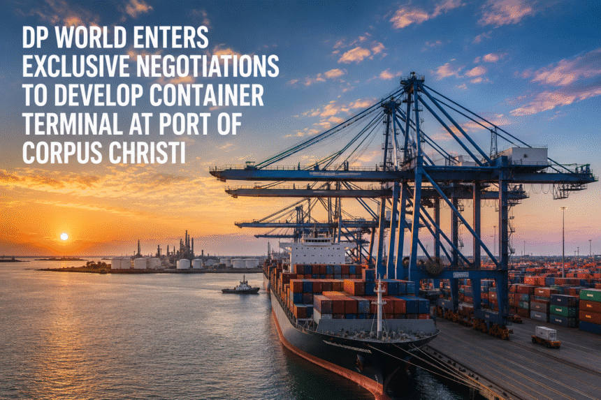DP World in Talks to Develop Container Terminal at Corpus Christi