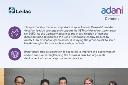 Ambuja Cements Partners with Leilac to Advance Low-Carbon Cement Production