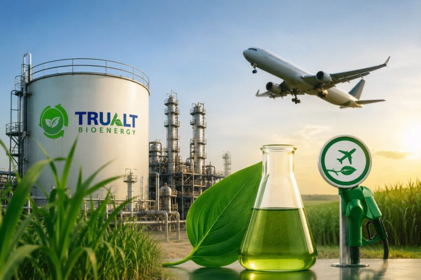 TruAlt Bioenergy secures ₹150 crore financial assistance approval under PM JI-VAN Yojana for Sustainable Aviation Fuel Project