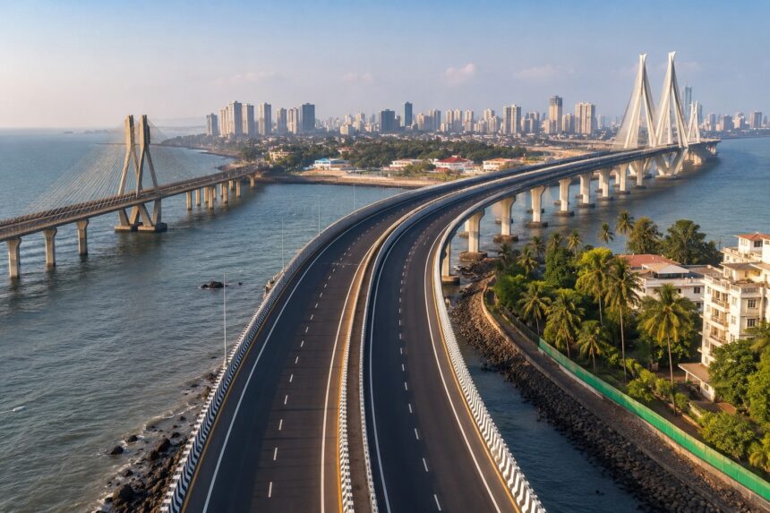 Maharashtra Clears ₹1,722 Crore Connector Linking Versova-Bandra Sea Link with Savarkar Sea Bridge