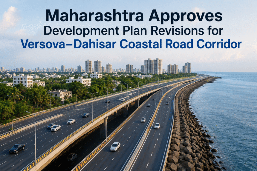Maharashtra Approves Development Plan Revisions for Versova–Dahisar Coastal Road Corridor