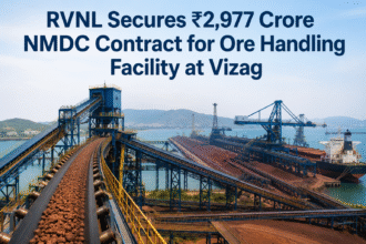 RVNL Wins ₹2,977 Crore NMDC Contract for 10 MTPA Ore Handling Facility at Vizag Port