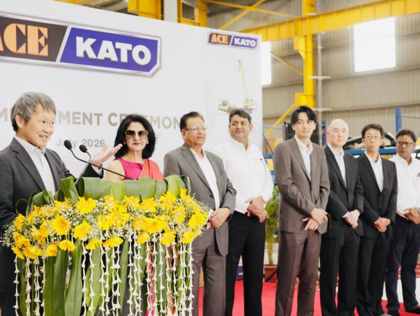 ACE and Japan’s KATO to Invest ₹200 Crore in India Crane Manufacturing Venture