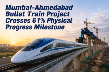 Mumbai-Ahmedabad Bullet Train Project Crosses 61% Completion Milestone