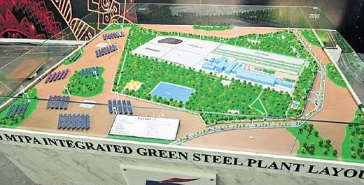 Chandrababu Naidu Lays Foundation Stone for ₹16,350 Crore Rayalaseema Steel Plant in Kadapa