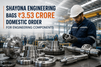 Shayona Engineering Secures ₹3.53 Crore Domestic Engineering Components Order