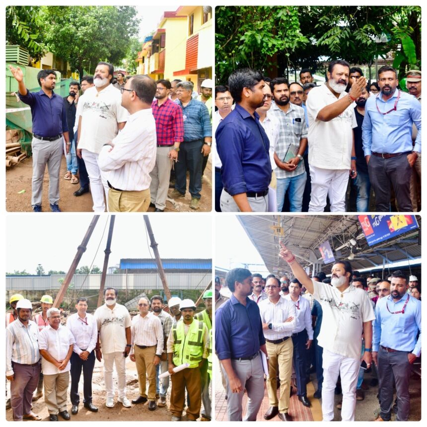 Union Minister Suresh Gopi Reviews Thrissur Railway Station Redevelopment, Stresses Timely Completion
