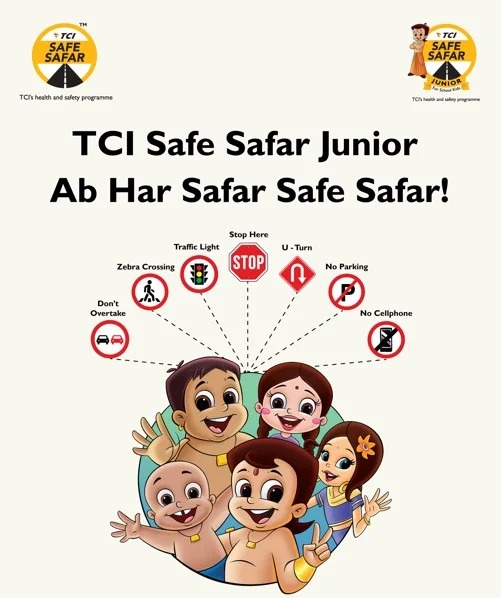 TCI Safe Safar Expands Its Road Safety Mission to Schools with TCI Safe Safar Junior and Launches