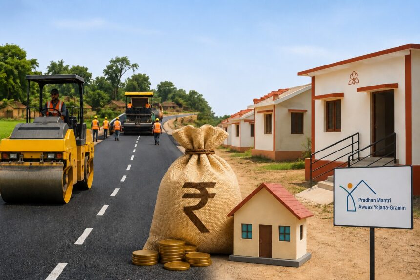 Centre Sanctions ₹1,000 Crore for Rural Roads, 1 Lakh PMAY Houses in West Bengal