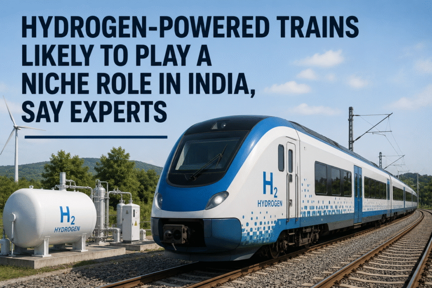 Hydrogen-Powered Trains Likely to Play a Niche Role in India, Say Experts