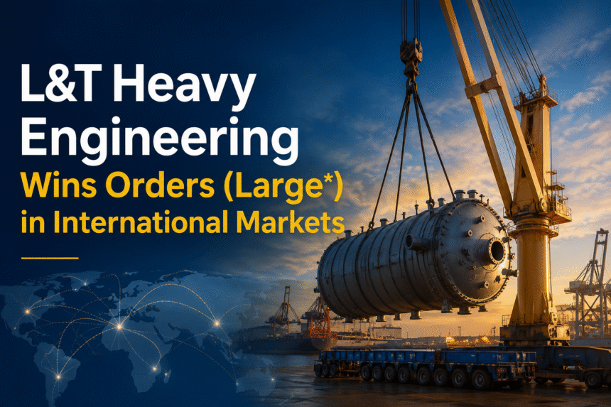 L&T Heavy Engineering Secures Large International Orders in Global Markets