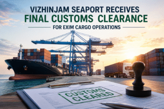 Vizhinjam Seaport Receives Final Customs Clearance for EXIM Operations