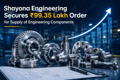 Shayona Engineering Secures ₹99.35 Lakh Engineering Components Order