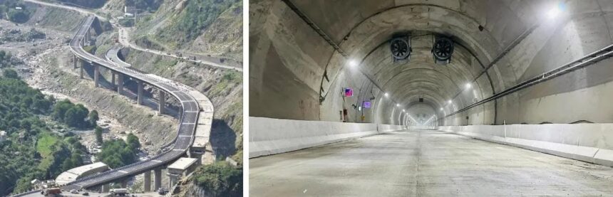Nitin Gadkari Announces Completion of Viaduct and Tunnel on NH-44, Strengthening Kashmir Connectivity