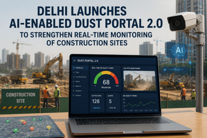 Delhi Launches AI-Enabled Dust Portal 2.0 to Strengthen Real-Time Monitoring of Construction Sites