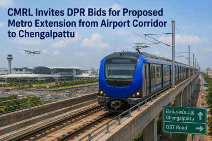 CMRL Invites DPR Bids for Airport–Chengalpattu Metro Extension