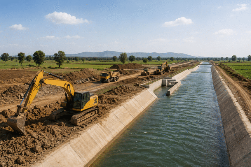 Dilip Buildcon Secures ₹2,524-Crore Kelo Irrigation Project in Chhattisgarh