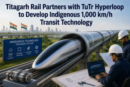 Titagarh Rail Partners with TuTr Hyperloop to Develop Indigenous 1,000 km/h Transit Technology