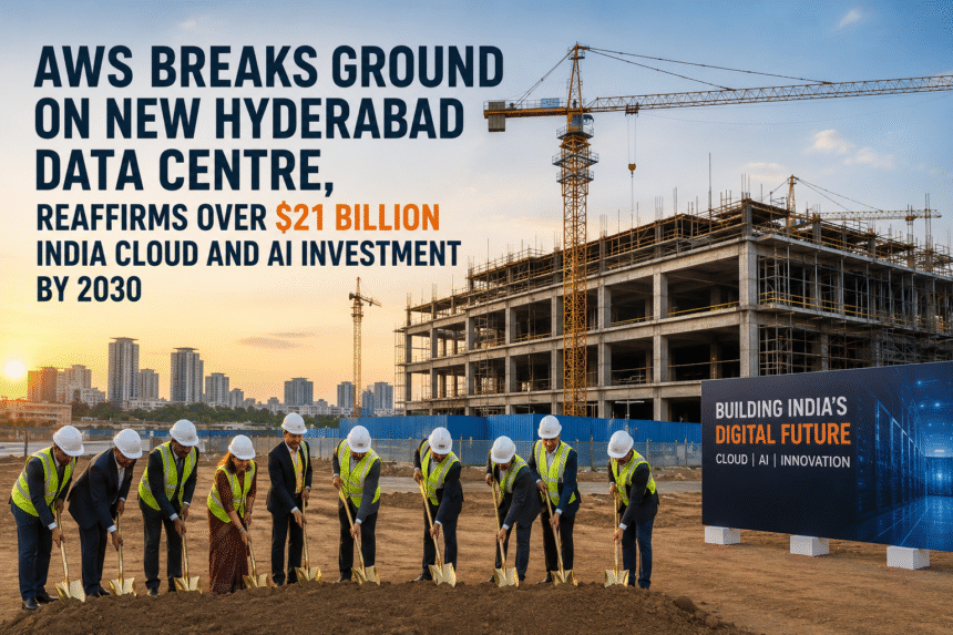 AWS Breaks Ground on Hyderabad Data Centre, Commits $21 Billion to India by 2030