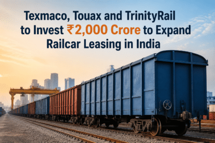 Texmaco, Touax & TrinityRail to Invest ₹2,000 Crore in India's Railcar Leasing Market