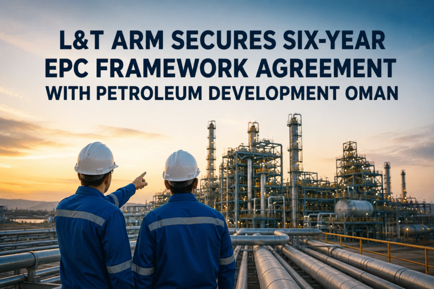 L&T Wins Six-Year EPC Framework Agreement with Petroleum Development Oman