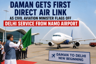 Daman Gets First Direct Air Link as Civil Aviation Minister Flags Off Delhi Service from NAMO Airport